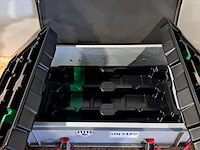 Ca. 20x opbergkist met 3x inzet en transportkar - afbeelding 5 van  7