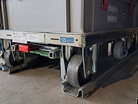 Ca. 20x opbergkist met 3x inzet en transportkar - afbeelding 6 van  7