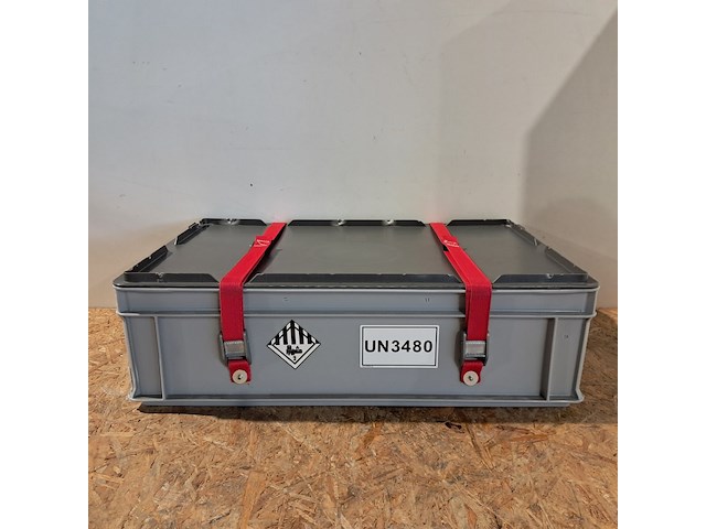 Ca. 20x opbergkist met 3x inzet en transportkar - afbeelding 2 van  7