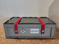 Ca. 20x opbergkist met 3x inzet en transportkar - afbeelding 2 van  7