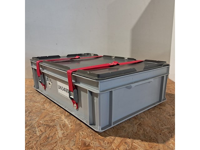 Ca. 20x opbergkist met 3x inzet en transportkar - afbeelding 3 van  7