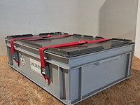 Ca. 20x opbergkist met 3x inzet en transportkar - afbeelding 3 van  7