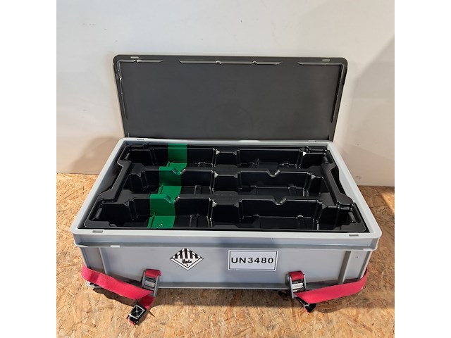 Ca. 20x opbergkist met 3x inzet en transportkar - afbeelding 4 van  7