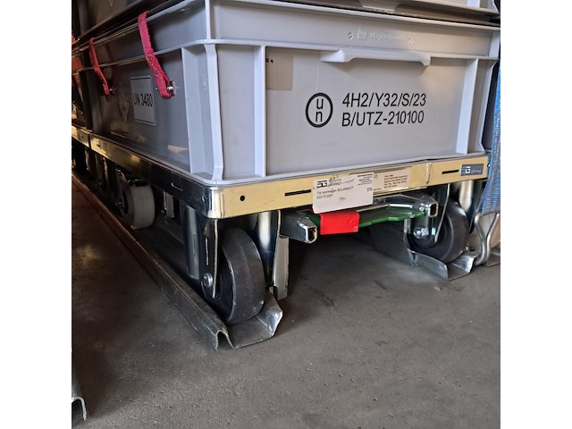 Ca. 20x opbergkist met 3x inzet en transportkar - afbeelding 6 van  7