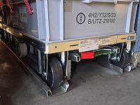 Ca. 20x opbergkist met 3x inzet en transportkar - afbeelding 6 van  7