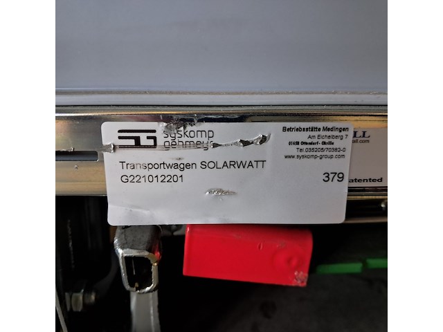 Ca. 20x opbergkist met 3x inzet en transportkar - afbeelding 7 van  7