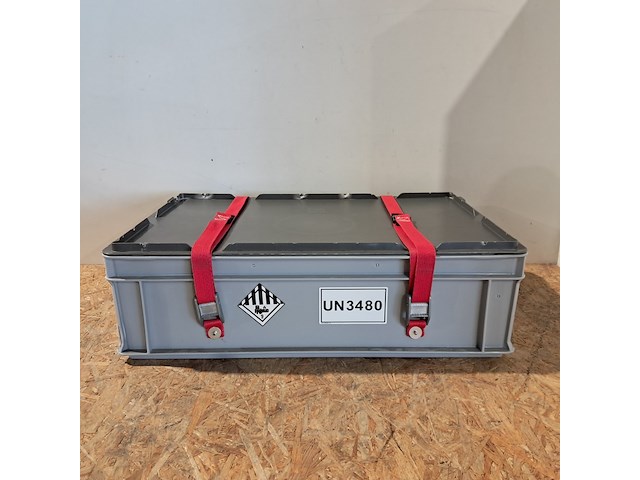 Ca. 20x opbergkist met 3x inzet en transportkar - afbeelding 2 van  6