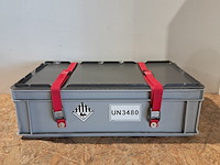Ca. 20x opbergkist met 3x inzet en transportkar - afbeelding 2 van  6