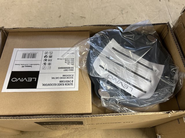 Ca. 20x siliconen cakevorm dxh 240x45 mm, levivo - afbeelding 2 van  6