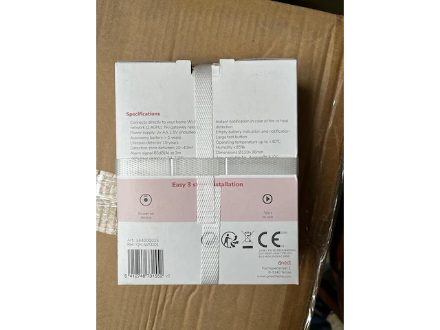 Ca. 20x slimme rookdetector met wifi connectie qnect - afbeelding 2 van  2