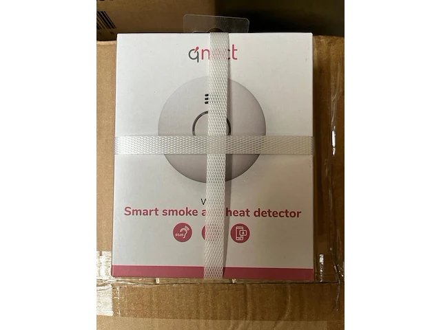 Ca. 20x slimme rookdetector met wifi connectie qnect - afbeelding 1 van  2
