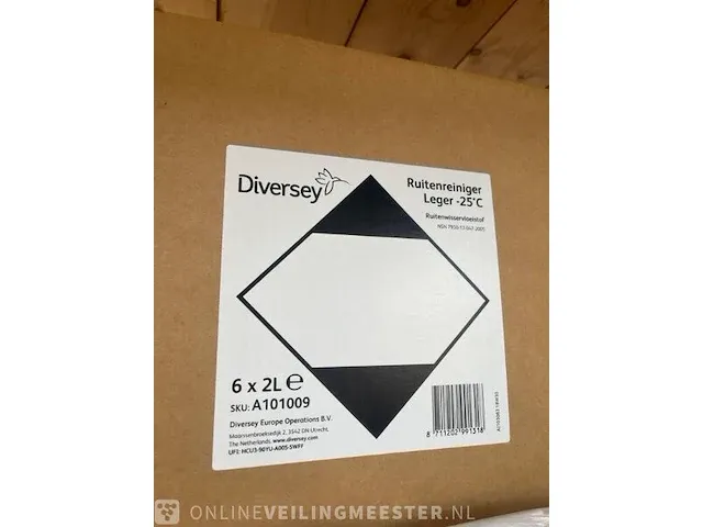 Ca. 216x flacon ruitenwisservloeistof 2l tot -25 diversey - afbeelding 5 van  5
