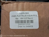 Ca. 216x platinum kwast anza, maat 16 - afbeelding 4 van  4