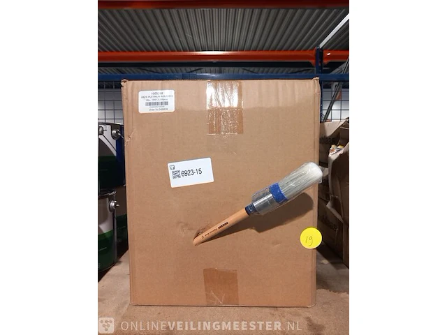 Ca. 216x titanium kwast maat 16 anza, wit - afbeelding 2 van  6
