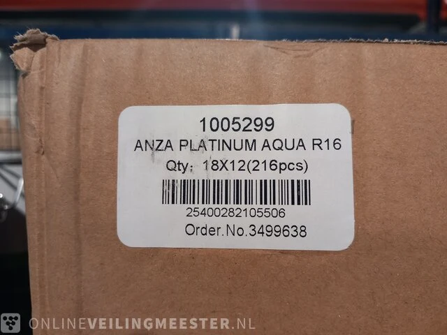 Ca. 216x titanium kwast maat 16 anza, wit - afbeelding 6 van  6