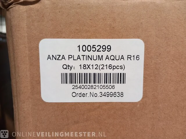 Ca. 216x titanium kwast maat 16 anza, wit - afbeelding 6 van  6