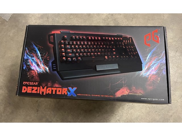 Ca. 217x dezimator epicgear mechanische gaming toetsenborden (2 pallets) - afbeelding 5 van  5