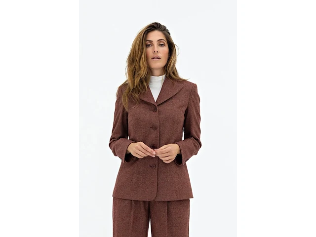 Ca. 21x broek en 23x colbert, suitss me, the magnificients, port herringbone - afbeelding 1 van  6