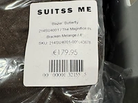 Ca. 21x broek en 23x colbert, suitss me, the magnificients, port herringbone - afbeelding 3 van  6