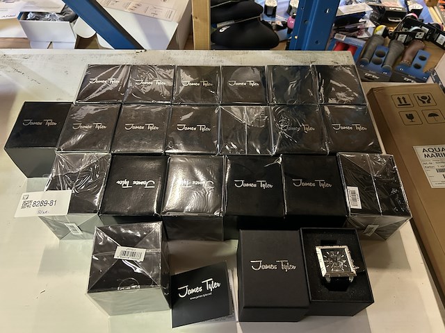 Ca. 21x heren horloge, james tyler - afbeelding 3 van  6