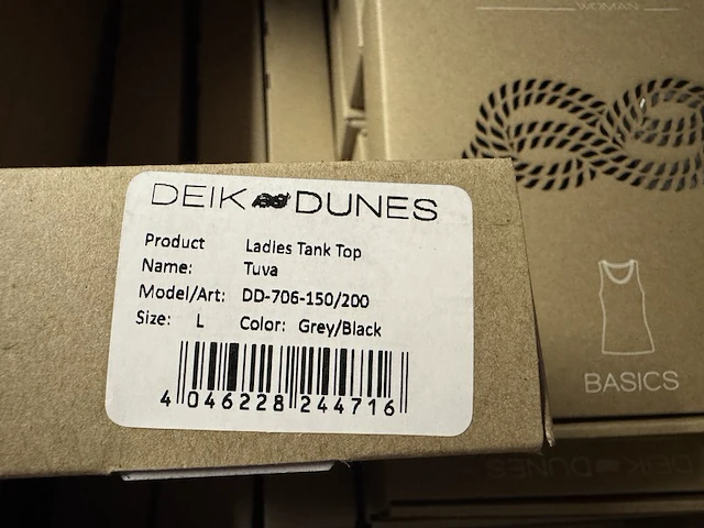 Ca. 21x set van 2 dames tanktops maat l deik dunes - afbeelding 3 van  3