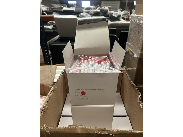 Ca. 2200x boardmarker medium round rood sam creative - afbeelding 3 van  3