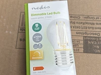 Ca. 220x e27 led lamp warm wit dimbaar/gu5.3 led lamp nedis, müller licht - afbeelding 2 van  8