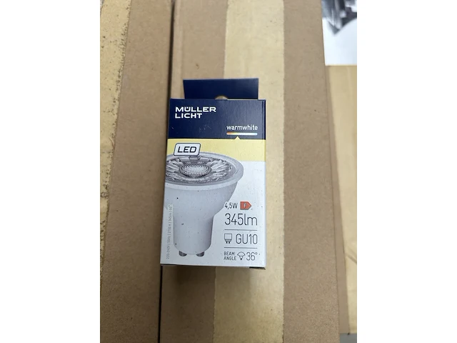 Ca. 220x e27 led lamp warm wit dimbaar/gu5.3 led lamp nedis, müller licht - afbeelding 4 van  8
