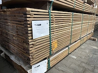 Ca. 220x guyana ipé planken geschaafd, 16x90mm, lengte 250cm - afbeelding 4 van  4