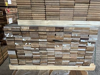 Ca. 220x ipé planken geschaafd , 21x95mm, lengte 65cm - afbeelding 3 van  3