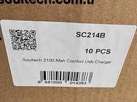 Ca. 220x usb lader soultech, sc214b - afbeelding 3 van  5