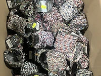 Ca. 223x bloempotjes van gerecyclede kleding - afbeelding 1 van  5