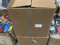 Ca. 223x bloempotjes van gerecyclede kleding - afbeelding 2 van  5