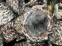 Ca. 223x bloempotjes van gerecyclede kleding - afbeelding 4 van  5