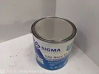 Ca. 22,5 liter sigma nova satin spraylak wit - afbeelding 2 van  3