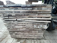 Ca. 228x purple heart planken fijnbezaagd , 27x80mm, lengte 77/305cm 151/335cm - afbeelding 3 van  3