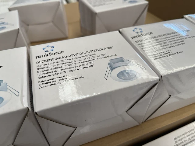 Ca. 22x bewegingsdetector voor bevestiging aan het plafond renkforce - afbeelding 2 van  5