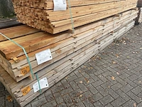 Ca. 22x douglas balken fijnbezaagd, 75x175mm, lengte 500cm - afbeelding 4 van  4