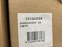 Ca. 22x dozen gordijnveer a 30 mtr inclusief bak - afbeelding 5 van  6