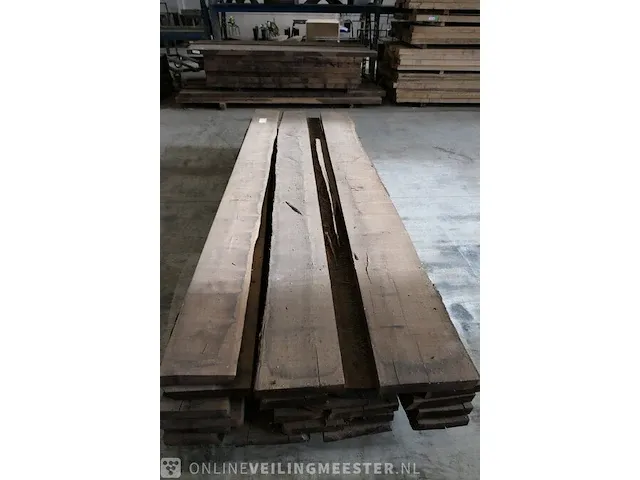 Ca. 22x eiken balk - afbeelding 3 van  12
