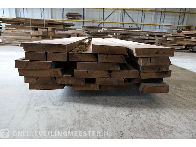Ca. 22x eiken balk - afbeelding 6 van  12