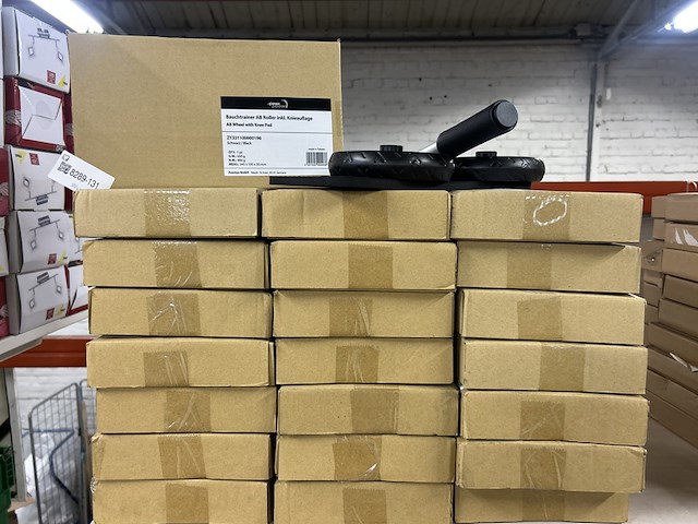 Ca. 22x multifunctionele buikspierroller met kniemat, peak power - afbeelding 4 van  4