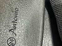 Ca. 22x paar slippers met glitters, zwart/zilver - afbeelding 6 van  7