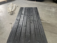 Ca. 231x channelsiding zwart gespoten - afbeelding 4 van  4