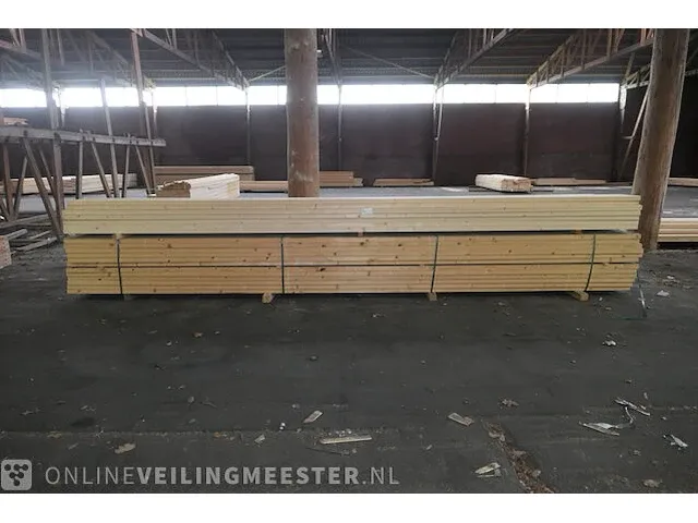 Ca. 237x vuren balk - afbeelding 1 van  9