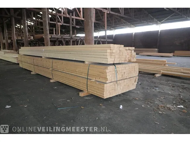 Ca. 237x vuren balk - afbeelding 2 van  9