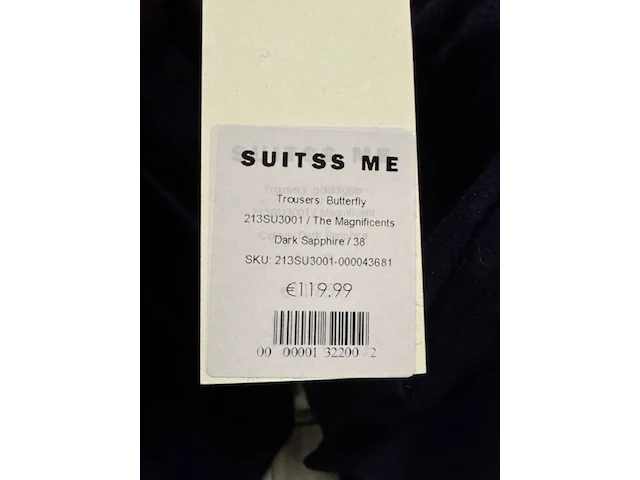 Ca. 23x broek en 23x colbert, suitss me, the magnificients, dark sapphire - afbeelding 6 van  10