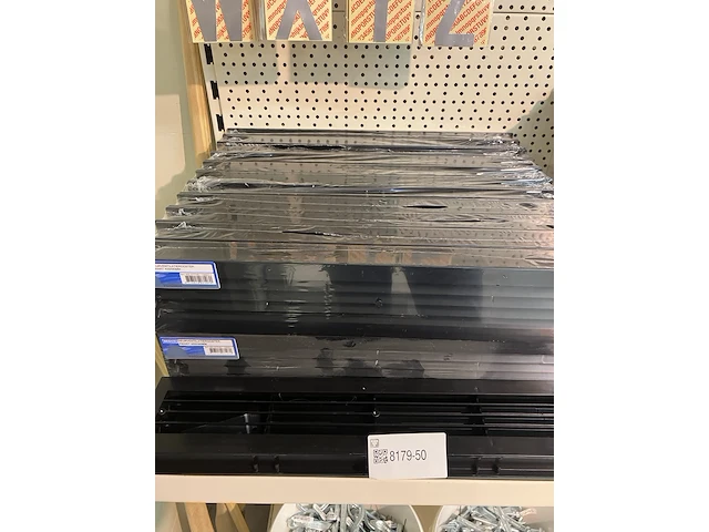 Ca. 23x deurventilatieroosters zwart 455/90 - afbeelding 1 van  2