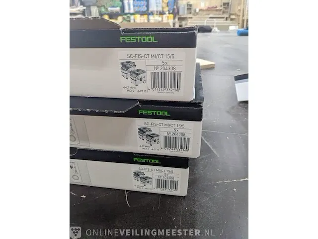 Ca. 23x diverse stofzuigzakken festool - afbeelding 5 van  11