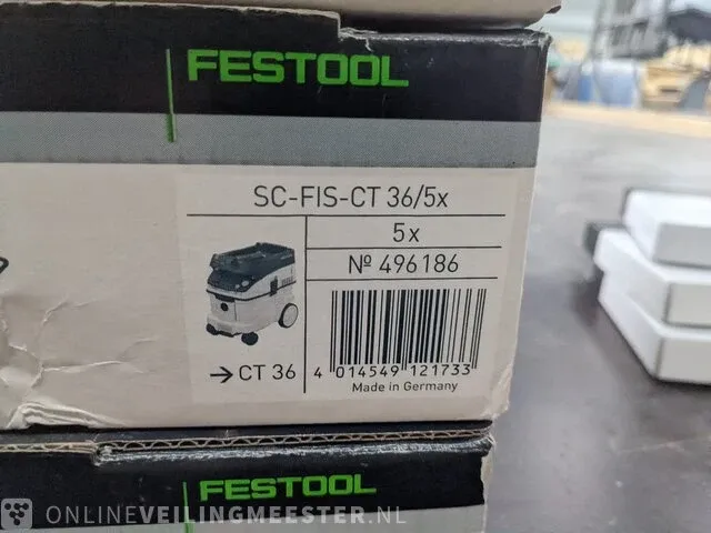 Ca. 23x diverse stofzuigzakken festool - afbeelding 9 van  11